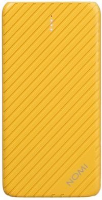 Универсальная мобильная батарея Nomi F100 10000 mAh Yellow