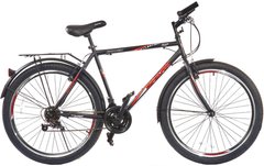 Велосипед Spark Rough 26-ST-20-ZV-V чорний з червоним (148483)
