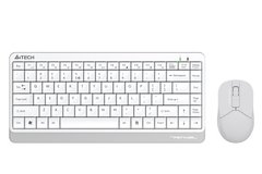 Комплект (клавіатура, мишка) A4Tech Fstyler FG1112 White