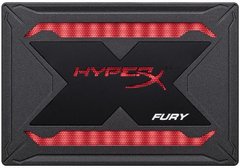 SSD-накопичувач 480GB Kingston HyperX Fury RGB 2.5" SATAIII 3D TLC (SHFR200B/480G) Upgrade Kit