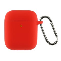 Чохол Armorstandart Ultrathin Silicone Case With Hook для Apple AirPods 2 Red (ARM59691)