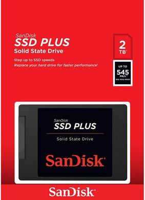 SSD накопичувач SanDisk Plus 2 TB (SDSSDA-2T00-G26)