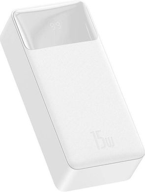 Универсальная мобильная батарея Baseus Bipow Digital Display 30000mAh 15W White (PPDML-K02)