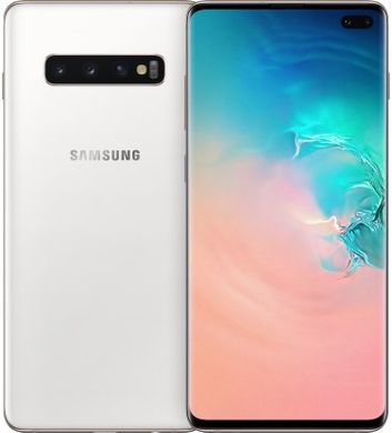 Смартфон Samsung Galaxy S10 Plus 2019 1T Ceramiс White(SM-G975FCWHSEK)