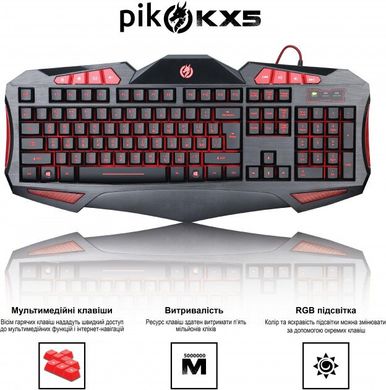 Клавиатура Piko KX5 Black