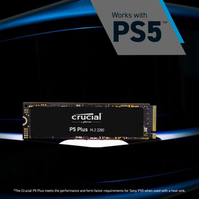 SSD накопичувач Crucial P5 Plus 500 GB (CT500P5PSSD8)