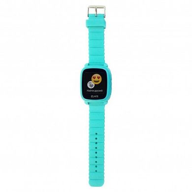 Детские смарт-часы Elari KidPhone 2 Green с GPS-трекером (KP-2G)