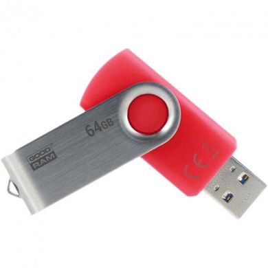 Флешка USB3.0 64GB GOODRAM Twister Red (UTS3-0640R0R11)