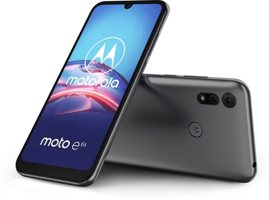 Смартфон Motorola E6S 4/64GB Meteor Grey (PAJE0031RS)