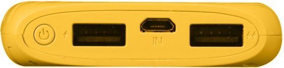 Універсальна мобільна батарея Nomi F100 10000 mAh Yellow