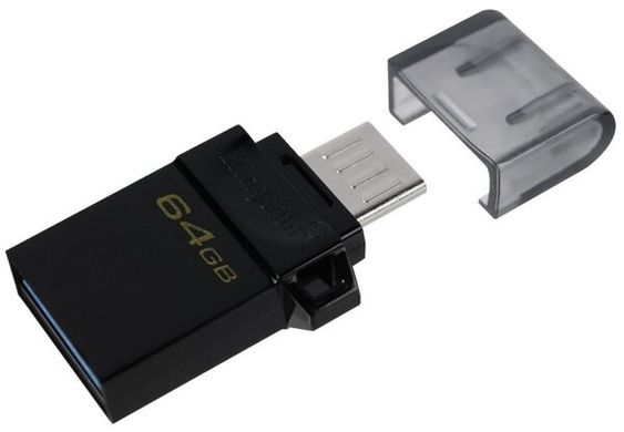 Флешка Kingston DT MicroDuo 3G2 64GB OTG USB 3.0 (DTDUO3G2/64GB)