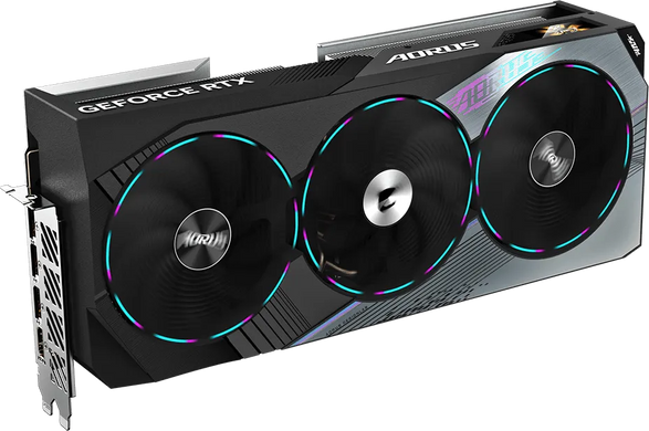 Відеокарта Gigabyte AORUS GeForce RTX 4070 Ti MASTER 12G (GV-N407TAORUS M-12GD)