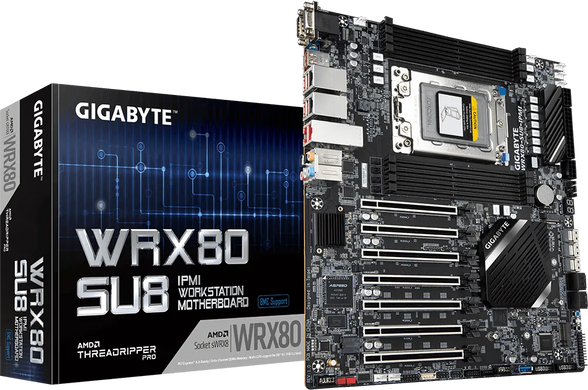 Материнская плата Gigabyte GA-WRX80-SU8-IPMI