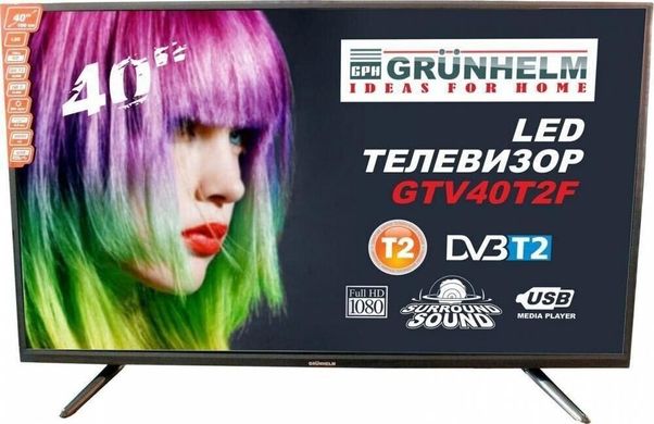 Телевізор Grunhelm GTV40FHD03T2