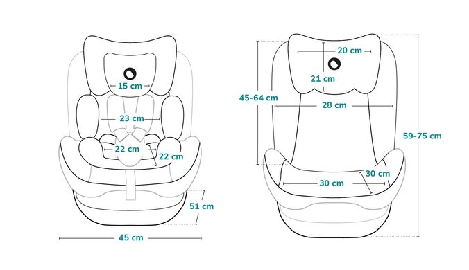 Дитяче автокрісло Lionelo AART Beige Latte (46812310)