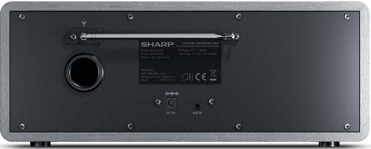 Акустична система SHARP Stereo Digital Radio Gray (DR-S460(GR))