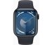 Apple Watch Series 9 GPS 41mm Midnight Aluminium Case with Midnight Sport Band M/L (MR8X3QP/A)