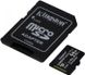 Карта пам'яті Kingston MicroSDHC 64GB UHS-I Class 10 Kingston Canvas Select Plus R100MB/s + SD-адаптер (SDCS2/64GB)
