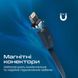 Кабель Promate Lightning/microUSB/USB Type-C (quiver.blue)