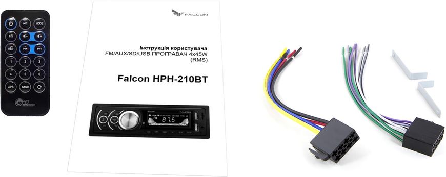 Автомагнітола Falcon HPH-210BT (1DIN)
