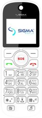 Мобильный телефон Sigma mobile Comfort 50 Senior White