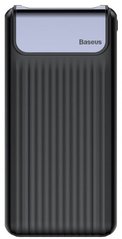 Універсальна мобільна батарея Baseus Thin QC3.0 M+T Dual input Digital LCD (10000mAh) Black (PPYZ-C01)