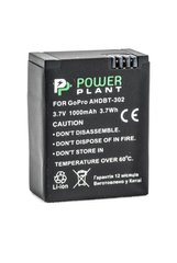 Акумулятор PowerPlant для GoPro AHDBT-302 1000mAh