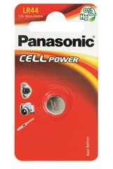 Батарейка Panasonic LR44 BLI 1 (LR-44EL/1B)