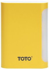 Універсальна мобільна батарея Toto TBG-48 Power Bank 7500 mAh 2USB 3,1A Li-Ion Yellow