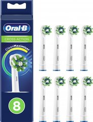 Насадки для зубної щітки Braun Oral-B Cross Action EB50RB CleanMaximiser (8шт)