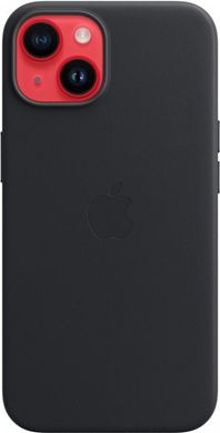 Чехол Apple для iPhone 14 Leather Case with MagSafe Midnight (MPP43ZE/A)
