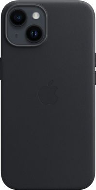 Чехол Apple для iPhone 14 Leather Case with MagSafe Midnight (MPP43ZE/A)