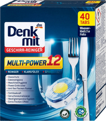 Таблетки для посудомийної машини Denkmit Multi-Power 12in1 40шт