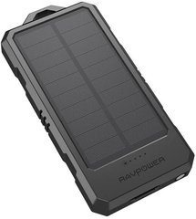 Универсальная мобильная батарея RAVPower 15000mAh Solar Portable Charger Waterproof Dustproof Shockproof (RP-PB124)
