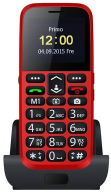Мобільний телефон Bravis C220 Adult Dual Sim Red