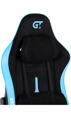 Комп'ютерне крісло для геймера GT Racer X-2565 Black/Blue
