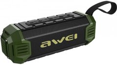 Портативна акустика Awei Y280 Bluetooth Speaker-Power Bank Green