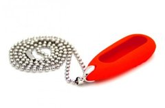 Кулон для Mi Band red + ожерелье stainless