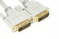 Видео кабель PowerPlant DVI-D 24M-24M, 1.5м, Double ferrites