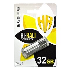 Флешка Hi-Rali USB 32GB Corsair Series Silver (HI-32GBCORSL)
