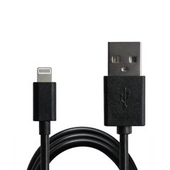 Кабель Grand-X USB - Lightning 1 м Black (PL01BS)