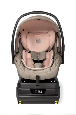 Дитяче автокрісло Peg-Perego Primo Viaggio i-Size з базою Mon Amour рожеве золото (IMSZ000000BA36DX19)