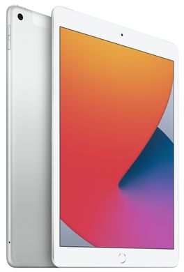 Планшет Apple iPad 10.2" Wi-Fi + Cellular 128GB Silver (MYMM2RK/A)