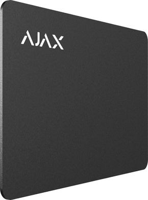 Безконтактная карта Ajax Pass Black 10 шт. (000022787)