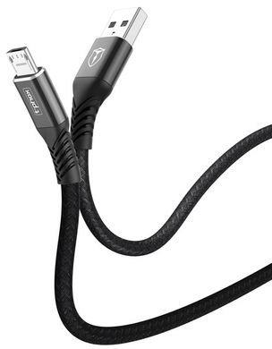 Кабель T-PHOX Jagger T-M814 Micro USB 2m (T-M814(2) black)