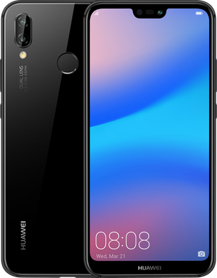 Смартфон Huawei P20 Lite 4/64Gb Midnight Black (EuroMobi)