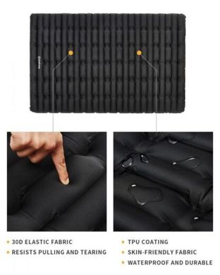 Надувний матрас KingCamp Super Comfort Double (KM1906) Black