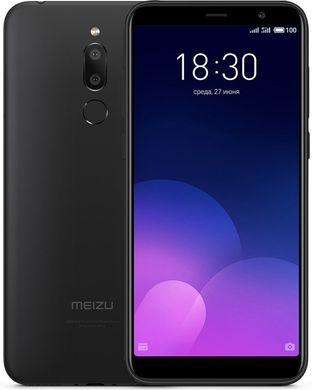 Смартфон Meizu M6T 2/16Gb Глобальна Black (Euro Mobi)