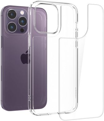 Чохол Spigen Apple iPhone 14 Pro Max Quartz Hybrid Crystal Clear (ACS04830)