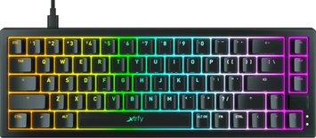 Клавіатура Xtrfy K5 68 keys Kailh Red Hot-swap RGB Black (K5-RGB-CPT-BLACK-R-UKR)